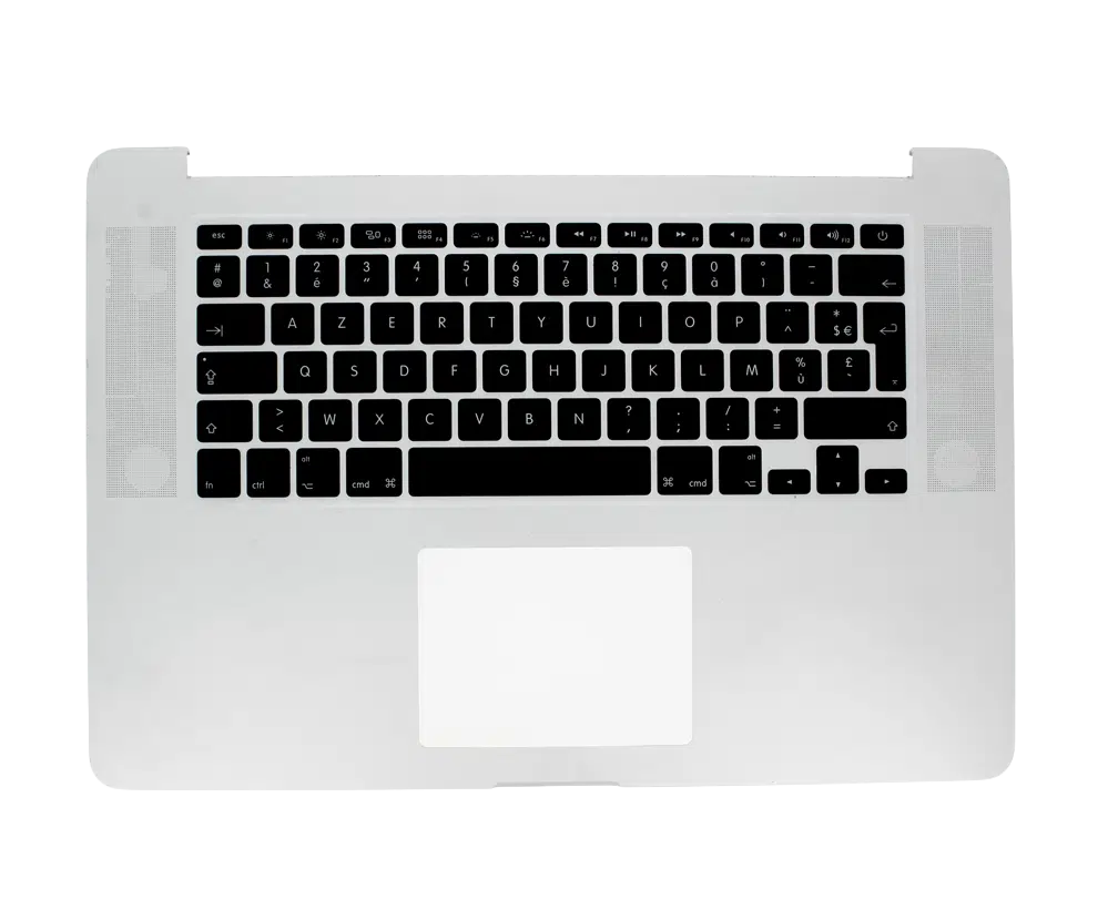 Vue de face – Topcase MacBook Pro 15 A1398 2015 sans trackpad