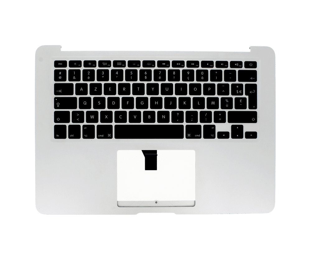 Vue de face – Topcase MacBook Air 13 A1466 – AZERTY