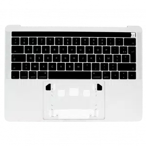 Topcase MacBook Pro 13 A1706 – Gris Argent – face