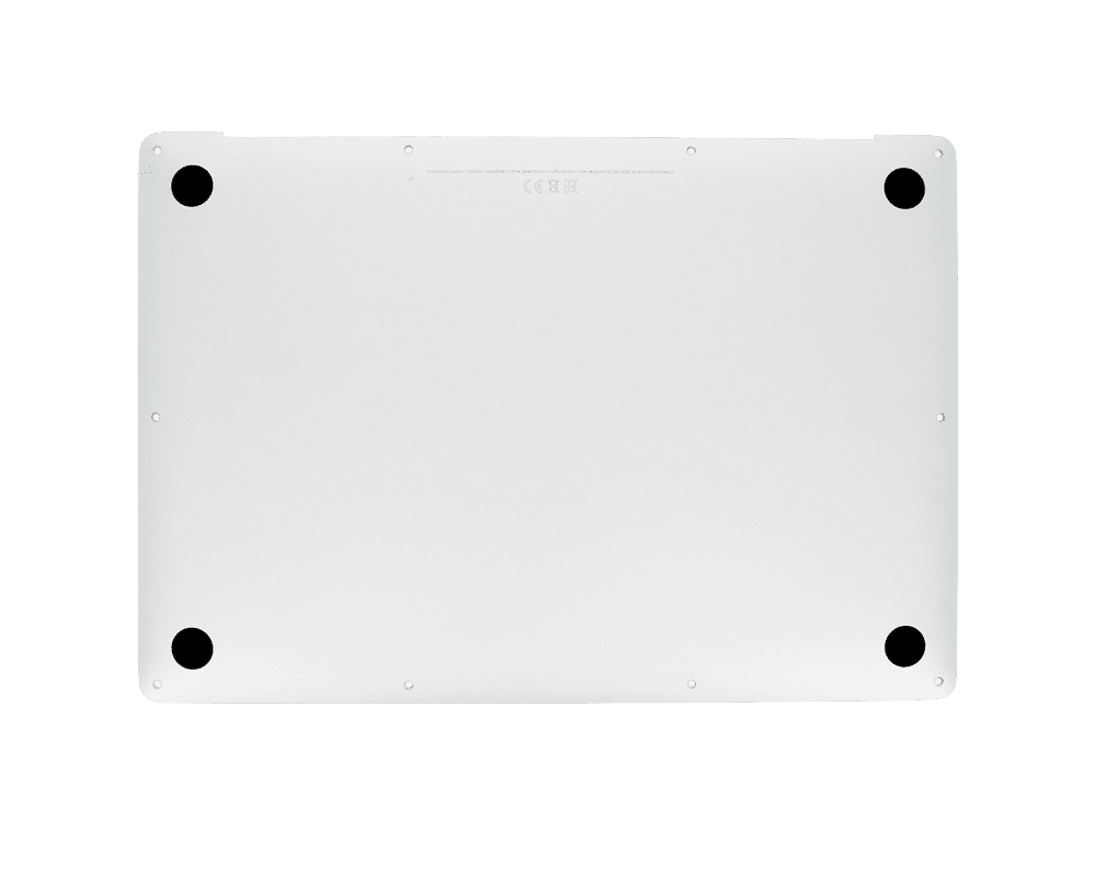 Bottom case MacBook Air A2179 gris argent – face