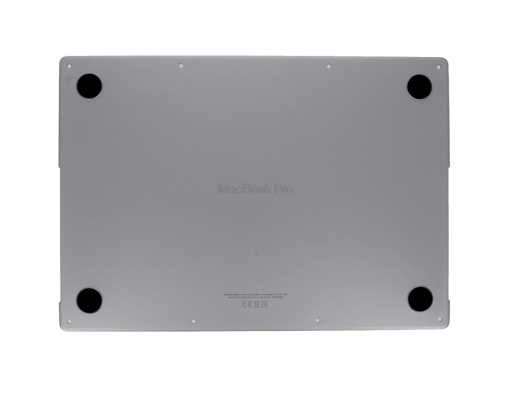 Bottom Case MacBook Pro 14 Gris Sidéral – face