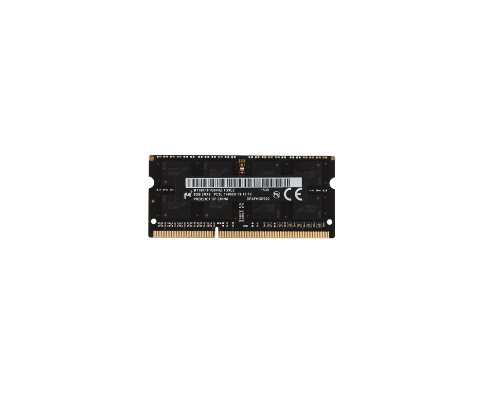 Barrette RAM iMac Fin 2015 A1418 A1419 – DDR3 1866 MHz – vue face