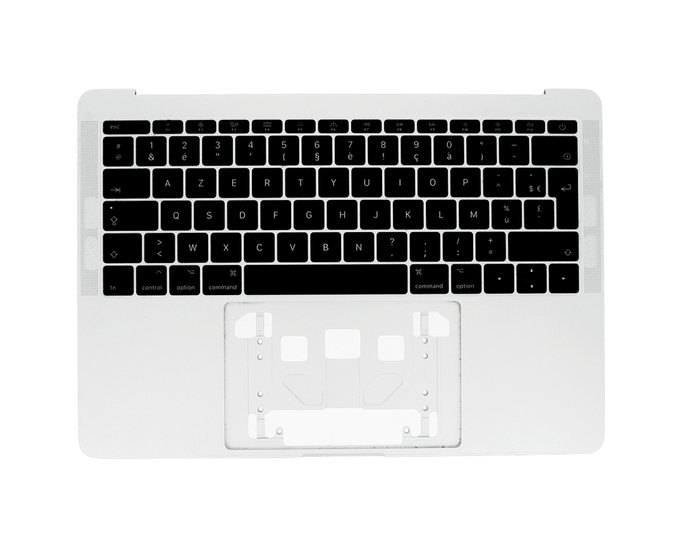 Dos topcase MacBook Pro A1708 – gris argent